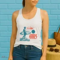 Charlie DonT Surf Women's Tank Top thumb 2