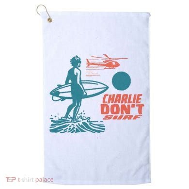 Charlie DonT Surf Golf Towel
