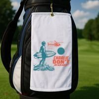 Charlie DonT Surf Golf Towel thumb 2