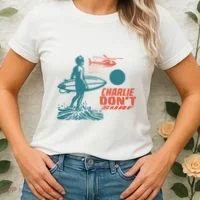 Charlie DonT Surf Women's T-Shirt thumb 2