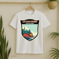Cape Disappointment State Park Washington Badge Vintage T-Shirt thumb 2