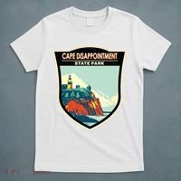 Cape Disappointment State Park Washington Badge Vintage T-Shirt thumb 5