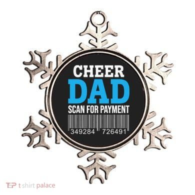 Cheer Dad Scan For Payment Father Ever Ornament