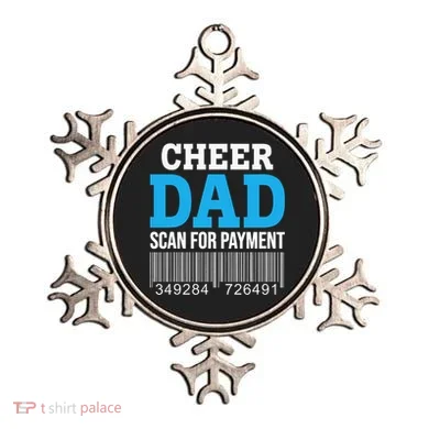 Cheer Dad Scan For Payment Father Ever Ornament