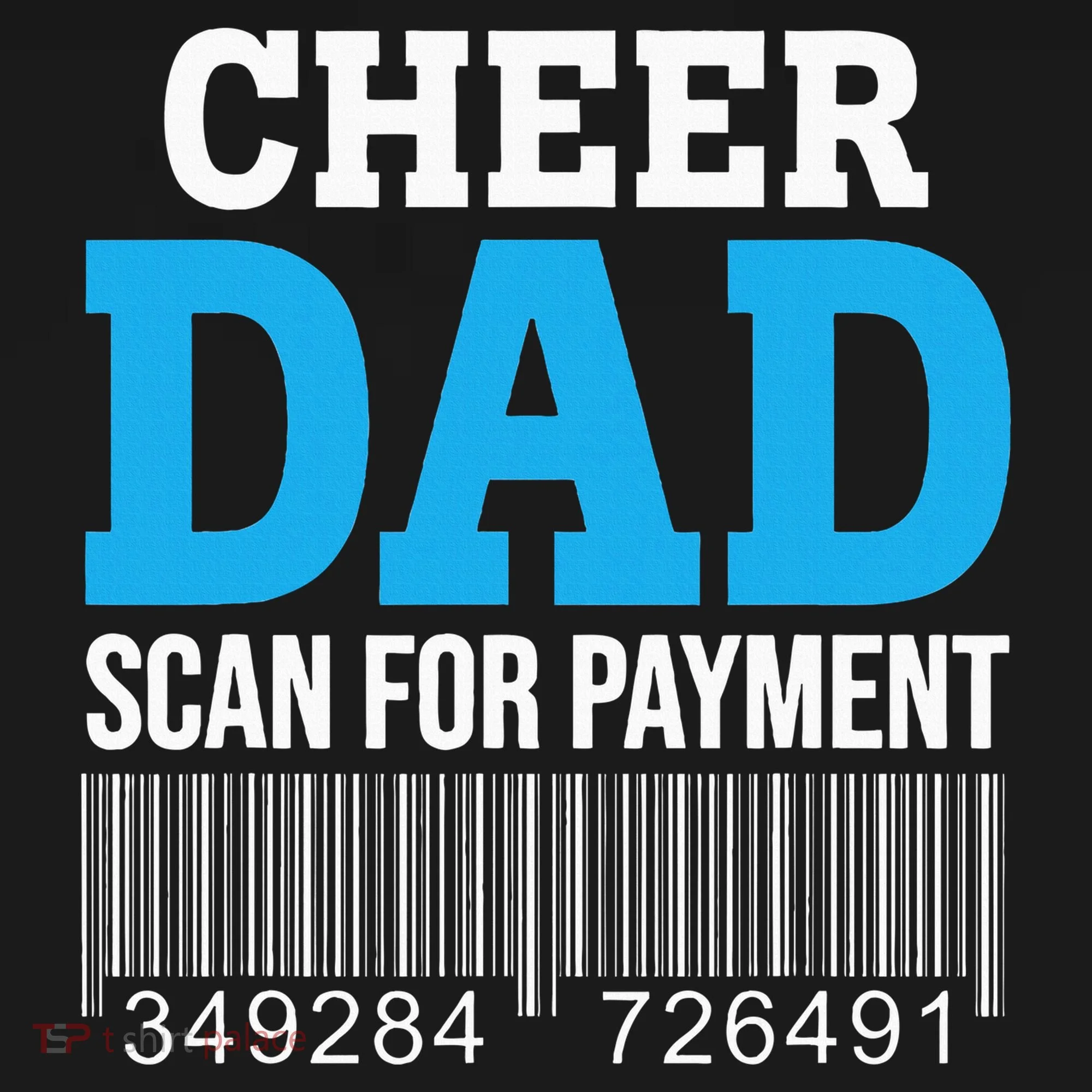 Cheer Dad Scan For Payment Father Ever Ornament