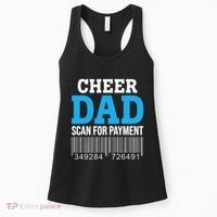 Cheer Dad Scan For Payment Father Ever Women's Tank Top thumb 0