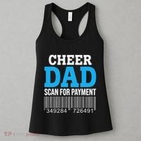 Cheer Dad Scan For Payment Father Ever Women's Tank Top thumb 3