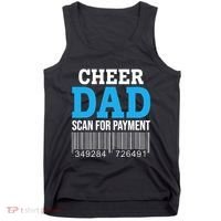 Cheer Dad Scan For Payment Father Ever Tank Top thumb 0