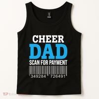 Cheer Dad Scan For Payment Father Ever Tank Top thumb 2
