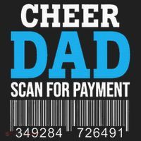 Cheer Dad Scan For Payment Father Ever Golf Towel thumb 3