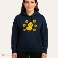 Cute Duck Summer Sunflower Kawaii Duck Hoodie thumb 5