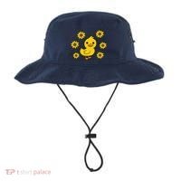 Cute Duck Summer Sunflower Kawaii Duck Bucket Hat thumb 0