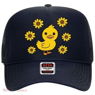 Cute Duck Summer Sunflower Kawaii Duck Hat