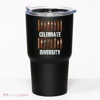 Celebrate Diversity Smoke Cigars Cigar Smoking Tumbler thumb 0