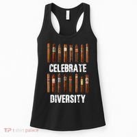 Celebrate Diversity Smoke Cigars Cigar Smoking Women's Tank Top thumb 0