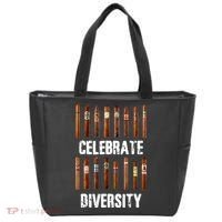 Celebrate Diversity Smoke Cigars Cigar Smoking Tote Bag thumb 0