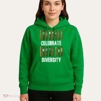 Celebrate Diversity Smoke Cigars Cigar Smoking Hoodie thumb 5