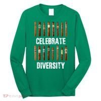 Celebrate Diversity Smoke Cigars Cigar Smoking Long Sleeve Shirt thumb 0