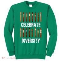 Celebrate Diversity Smoke Cigars Cigar Smoking Sweatshirt thumb 0