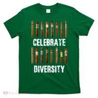 Celebrate Diversity Smoke Cigars Cigar Smoking T-Shirt thumb 0