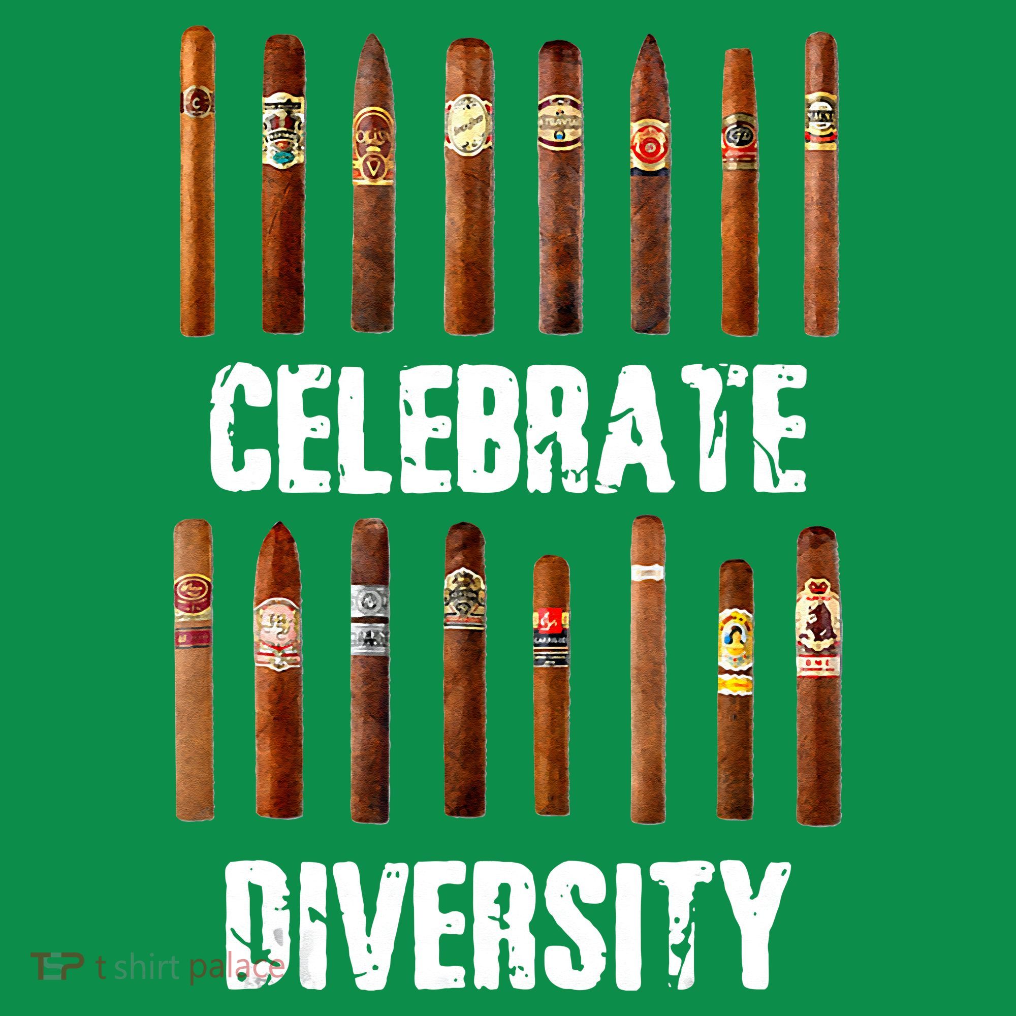 Celebrate Diversity Smoke Cigars Cigar Smoking Coaster