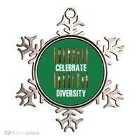 Celebrate Diversity Smoke Cigars Cigar Smoking Ornament thumb 0