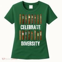 Celebrate Diversity Smoke Cigars Cigar Smoking Women's T-Shirt thumb 0