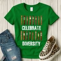Celebrate Diversity Smoke Cigars Cigar Smoking Women's T-Shirt thumb 3