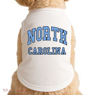 Carolina Design State Of Nc Doggie Tank