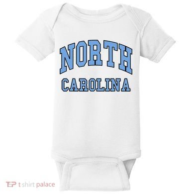 Carolina Design State Of Nc Baby Bodysuit