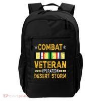 Combat Desert Storm Veteran Persian War Service Ribbon Backpack thumb 0