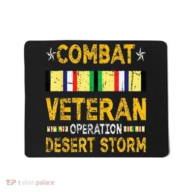 Combat Desert Storm Veteran Persian War Service Ribbon Mousepad