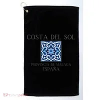 Costa Del Sol Malaga Spain Golf Towel thumb 0