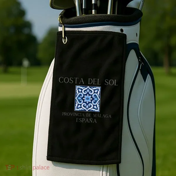 Costa Del Sol Malaga Spain Golf Towel