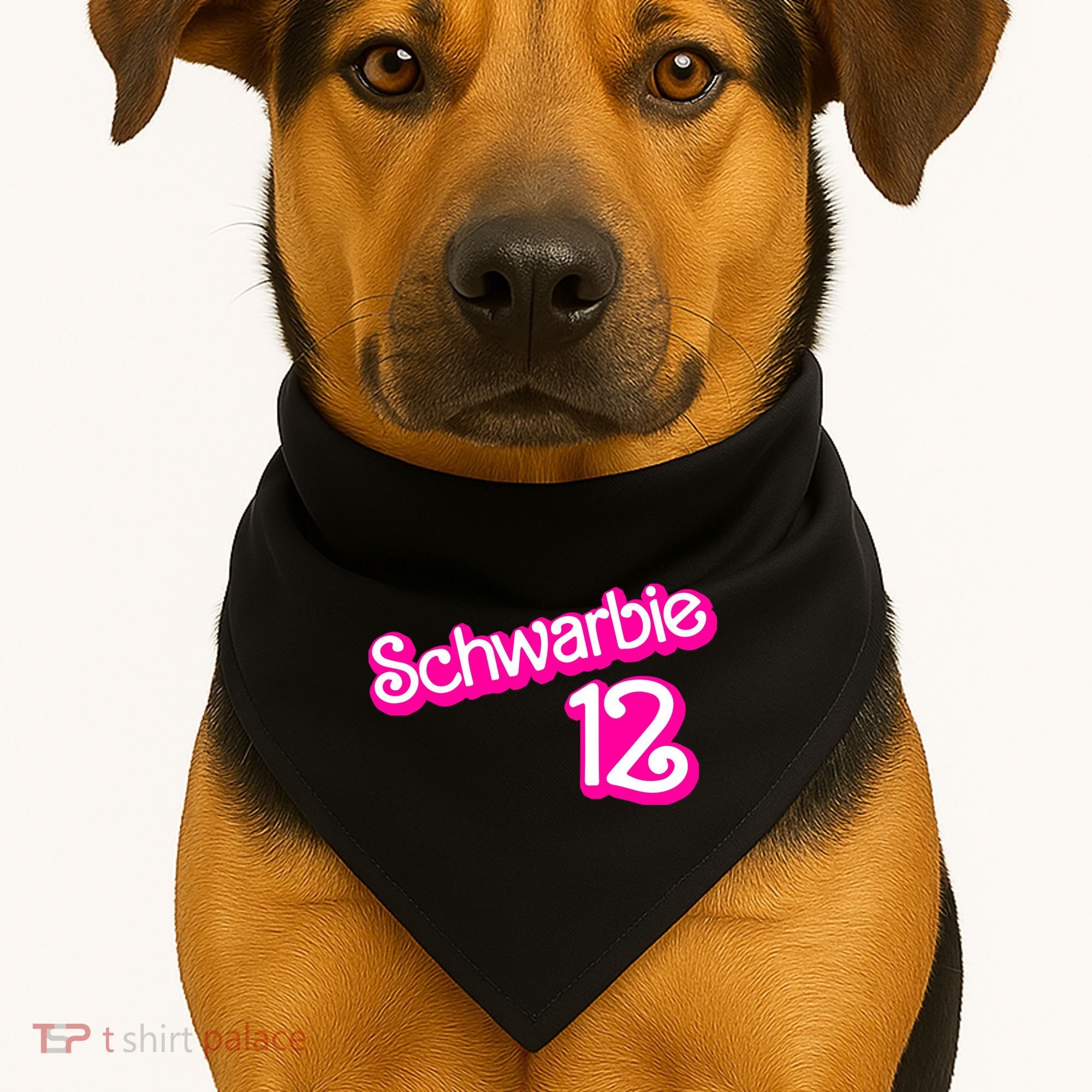 Cute Doll Schwarbie 12 USA-Made Doggie Bandana