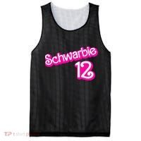 Cute Doll Schwarbie 12 Mesh Reversible Basketball Jersey Tank thumb 0