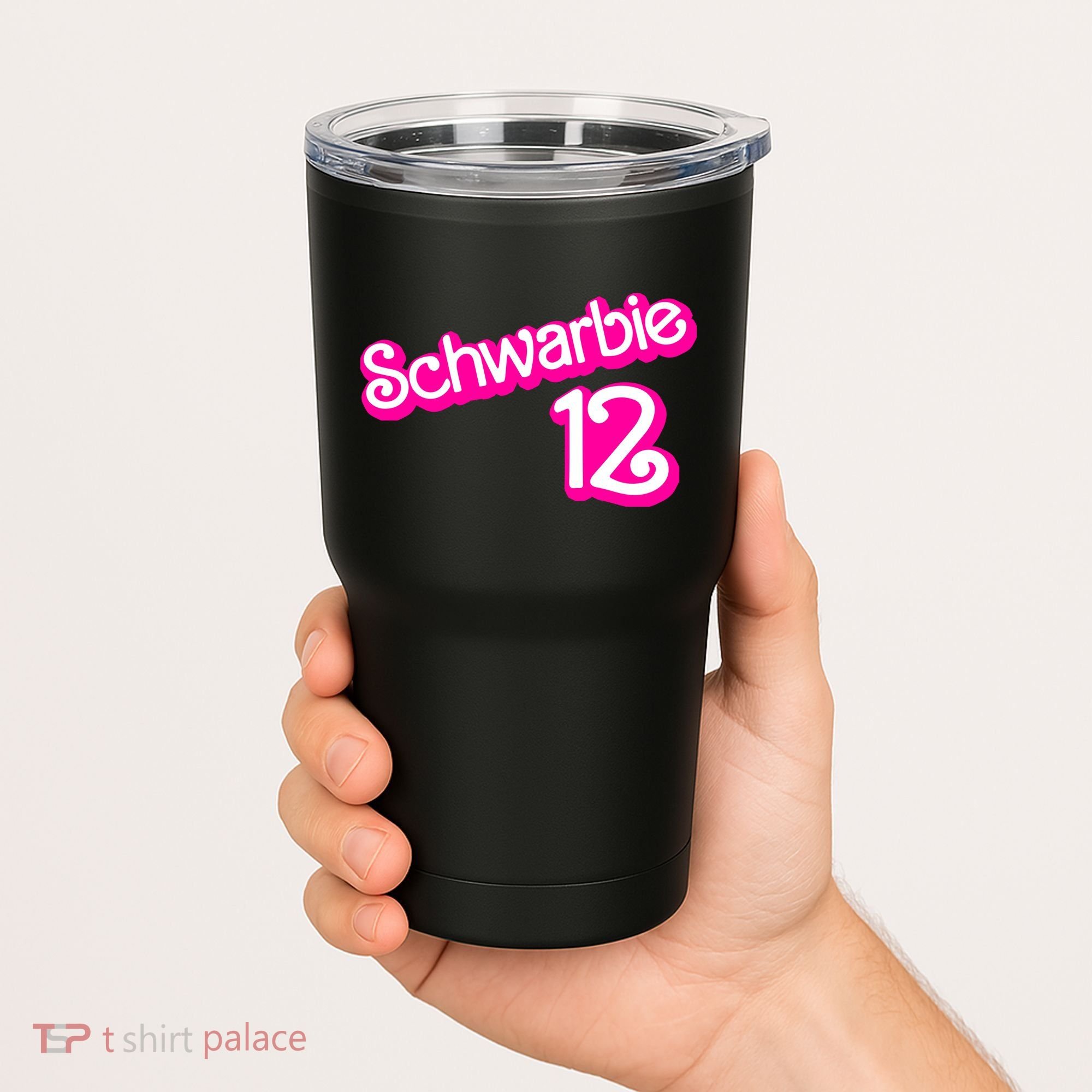 Cute Doll Schwarbie 12 Tumbler