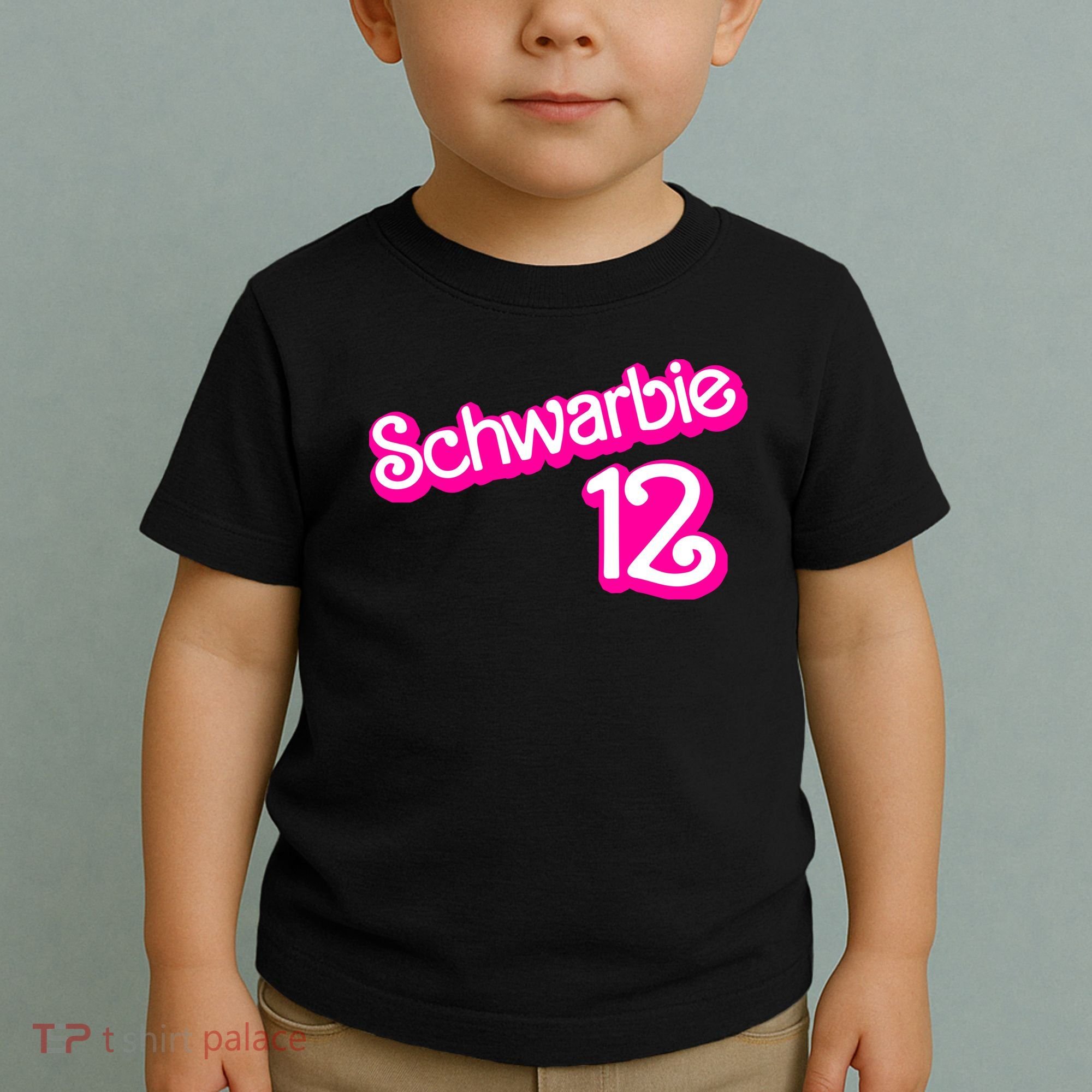 Cute Doll Schwarbie 12 Toddler T-Shirt