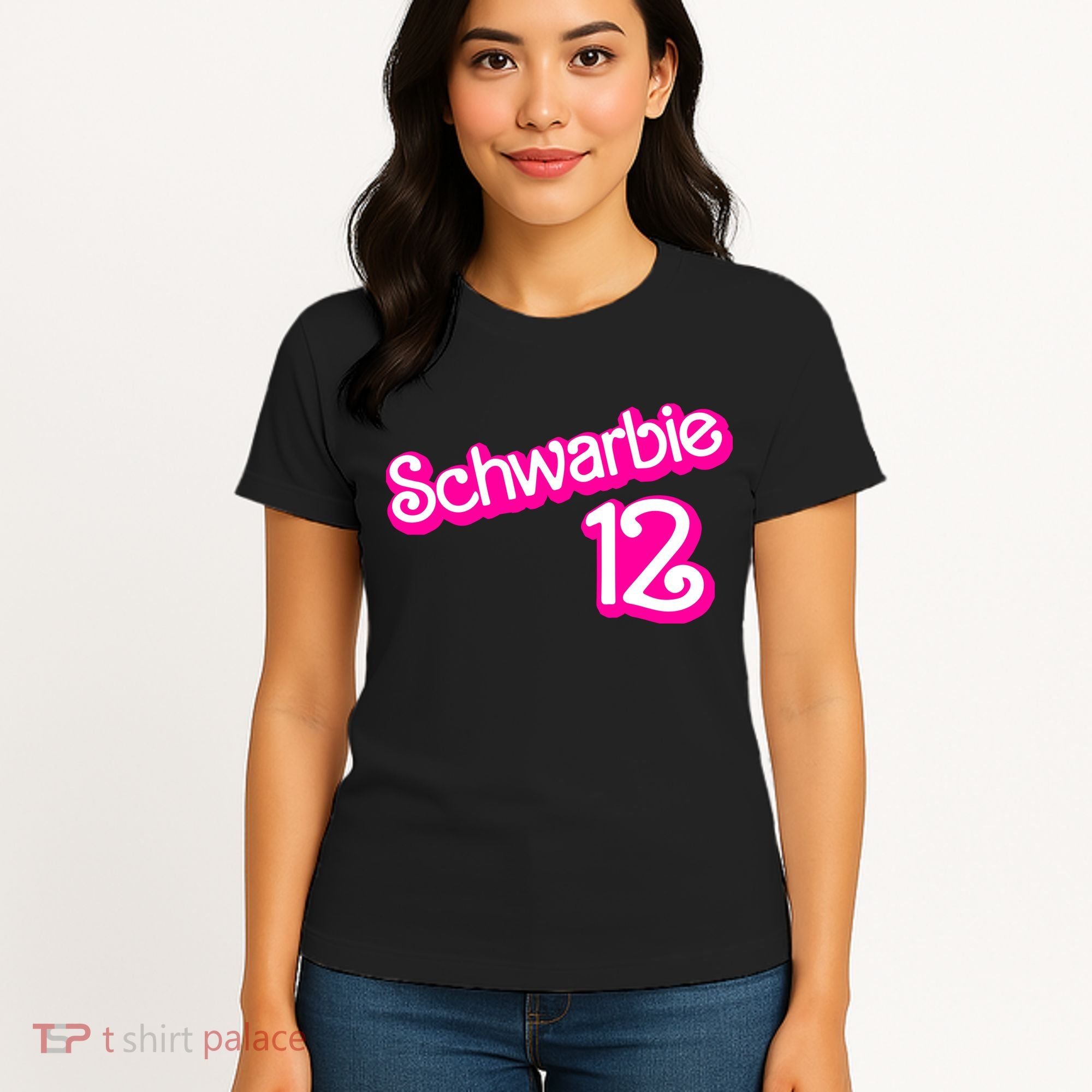 Cute Doll Schwarbie 12 Women's T-Shirt