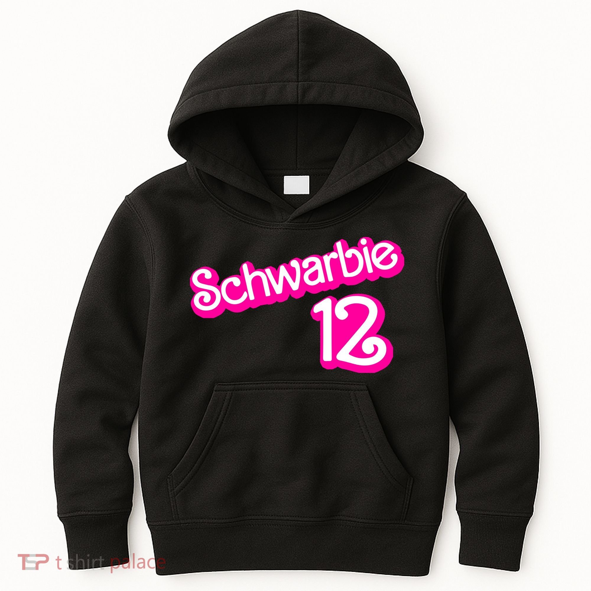 Cute Doll Schwarbie 12 Kids Hoodie