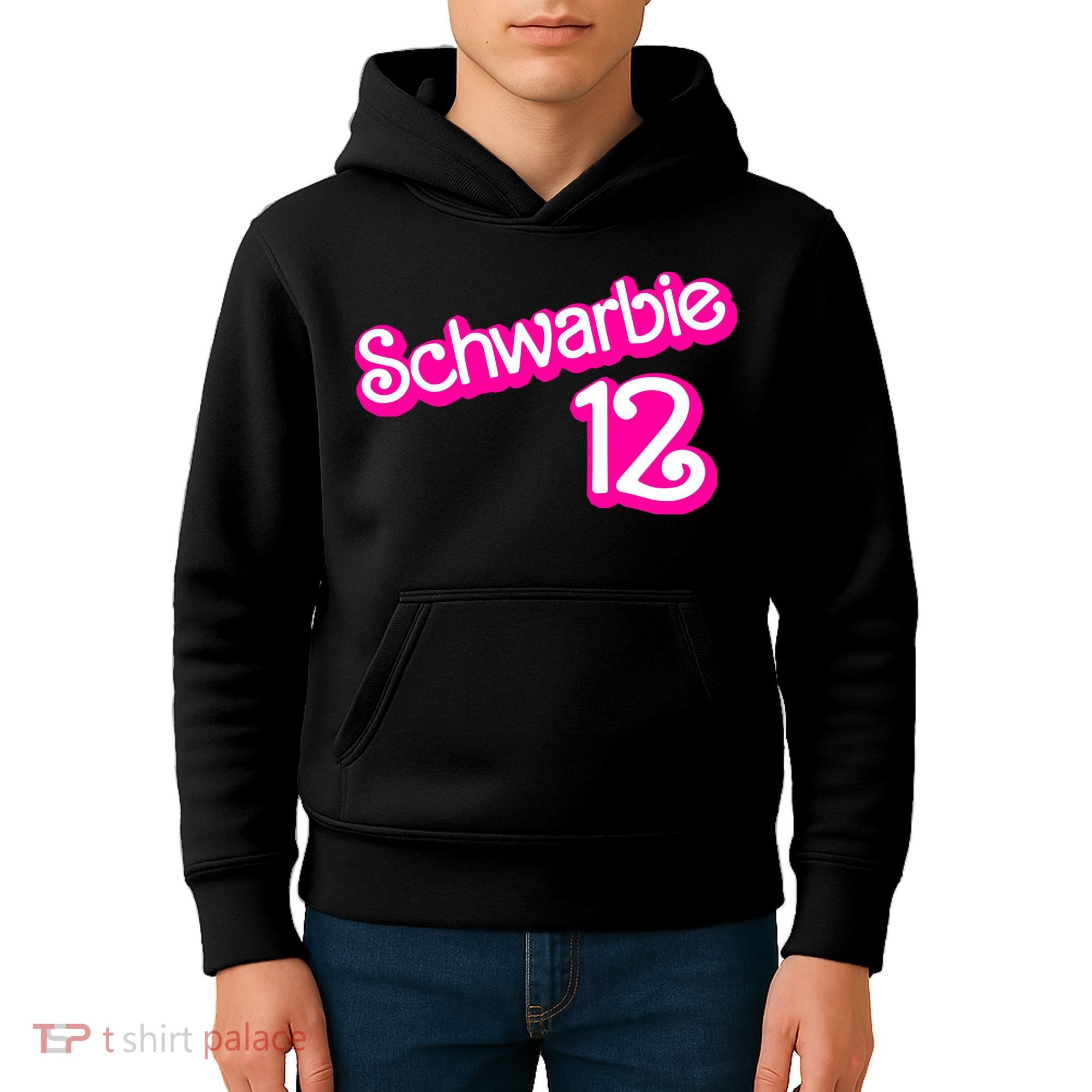 Cute Doll Schwarbie 12 Kids Hoodie