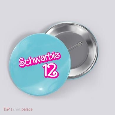 Cute Doll Schwarbie 12 Button