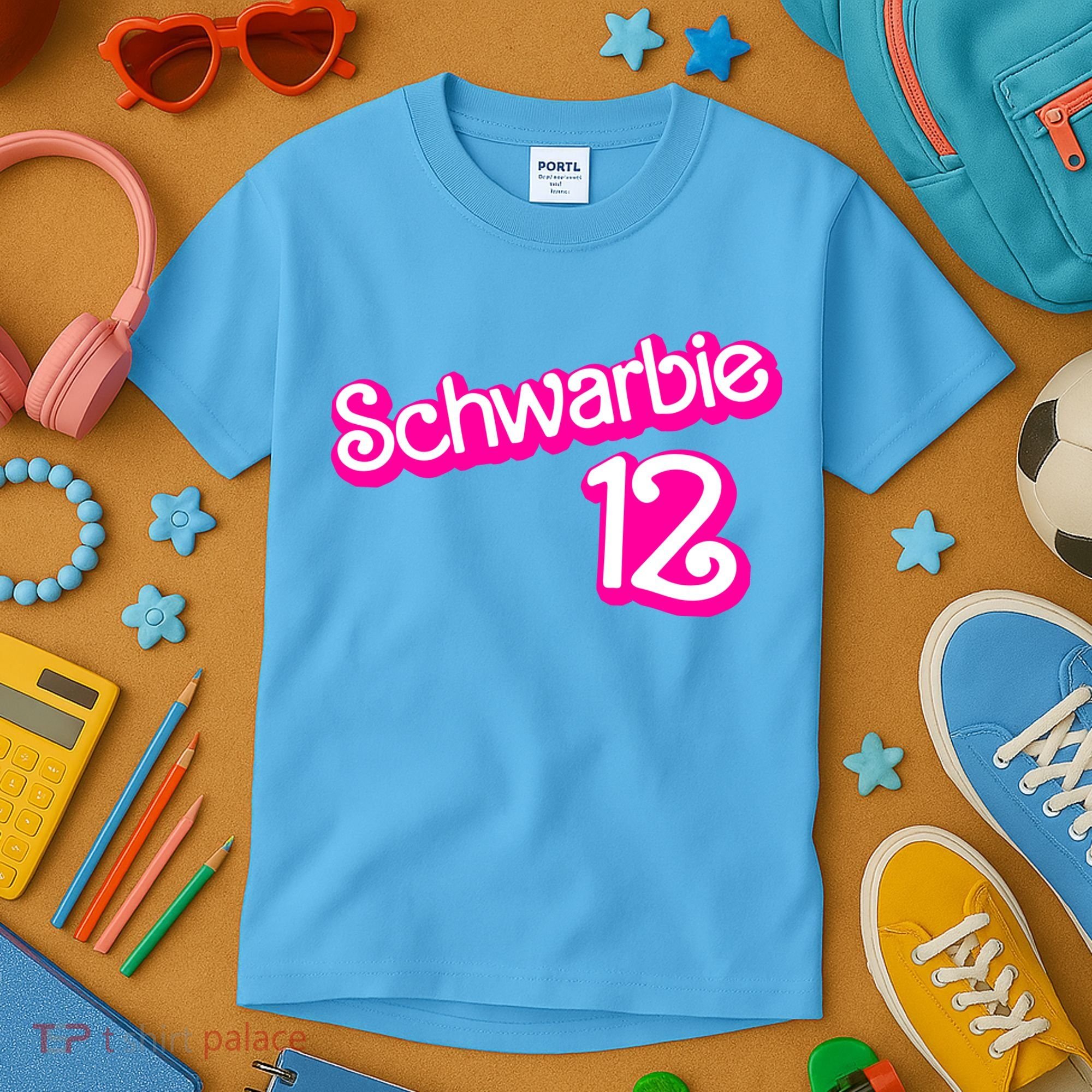 Cute Doll Schwarbie 12 Kids T-Shirt