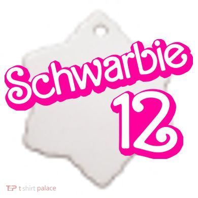 Cute Doll Schwarbie 12 Ceramic Ornament