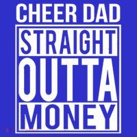 Cheer Dad Straight Outta Money Funny Cheer Coach Gift Women's Tank Top thumb 5