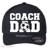 Coach Dad Soccer Dad Soccer Coach Flexfit Unipanel Trucker Cap thumb 0