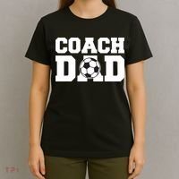 Coach Dad Soccer Dad Soccer Coach T-Shirt thumb 4