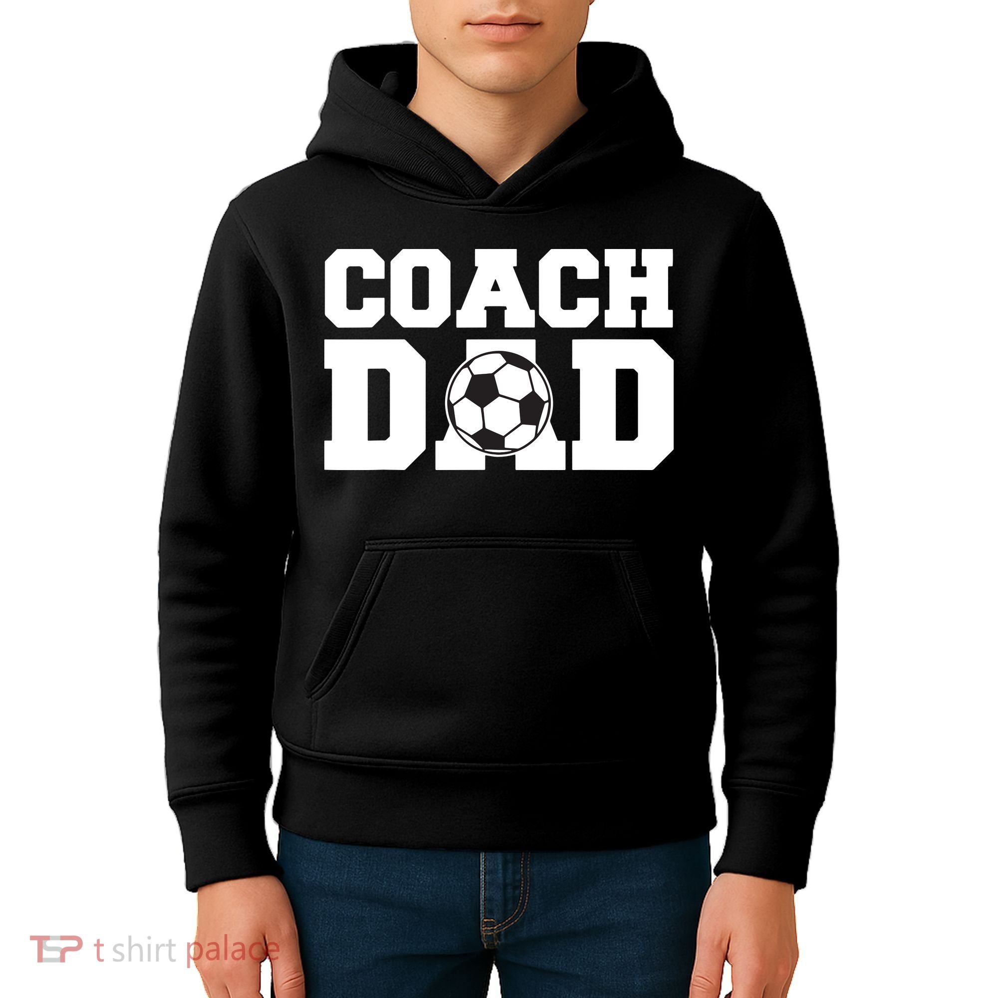 Coach Dad Soccer Dad Soccer Coach Kids Hoodie