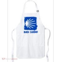 Camino De Santiago De Compostela Pilgrim Way Of St. James Apron thumb 0