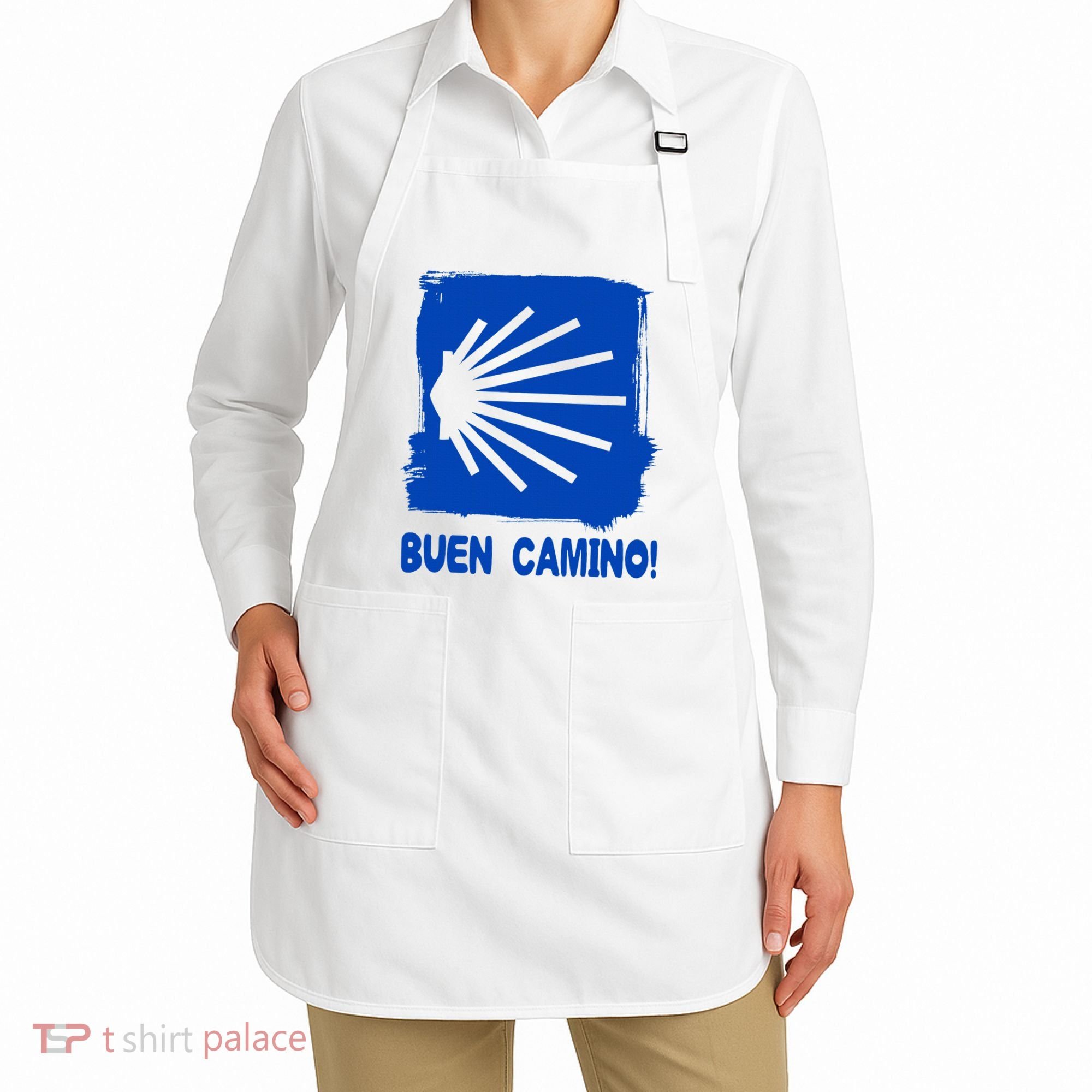 Camino De Santiago De Compostela Pilgrim Way Of St. James Apron